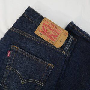 Navy Blue Denim Jeans 501 | Levi's 30/34